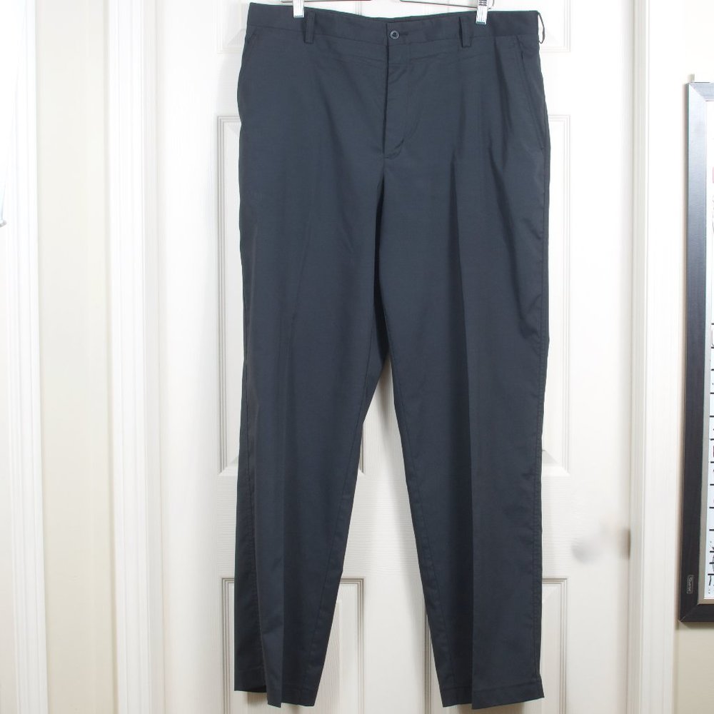 Nike Golf 38x34 Charcoal Black Dri-fit Golf Pant